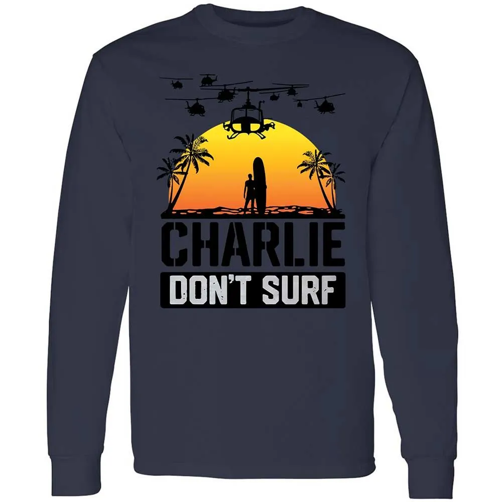 Long Sleeve T-Shirt - XJR6FW9M - Navy - 13