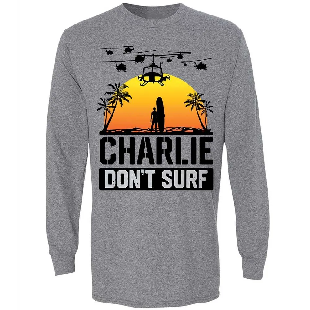 Long Sleeve T-Shirt - XJR6FW9M - Graphite Heather - 18