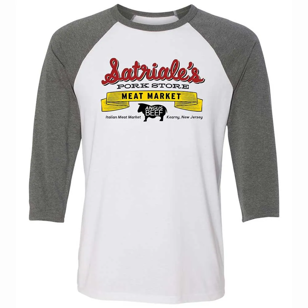Unisex 3/4 Baseball Tee - R6UP8666 - White/Deep Heather - 11