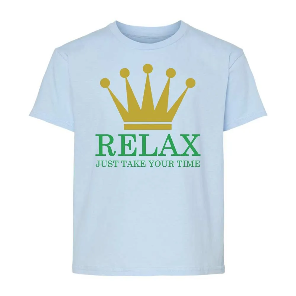 Relax Just Take Your Time - Light Blue - 3
