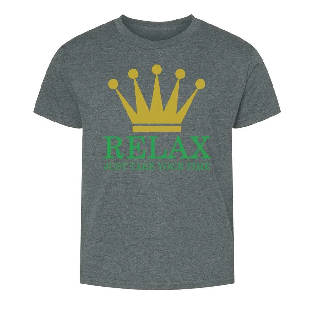 Relax Just Take Your Time - Dark Heather - 16