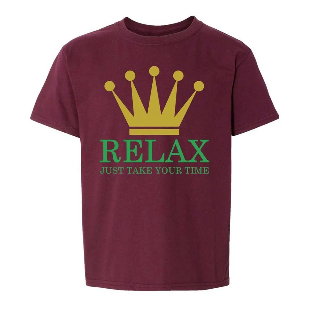 Relax Just Take Your Time - Maroon - 19