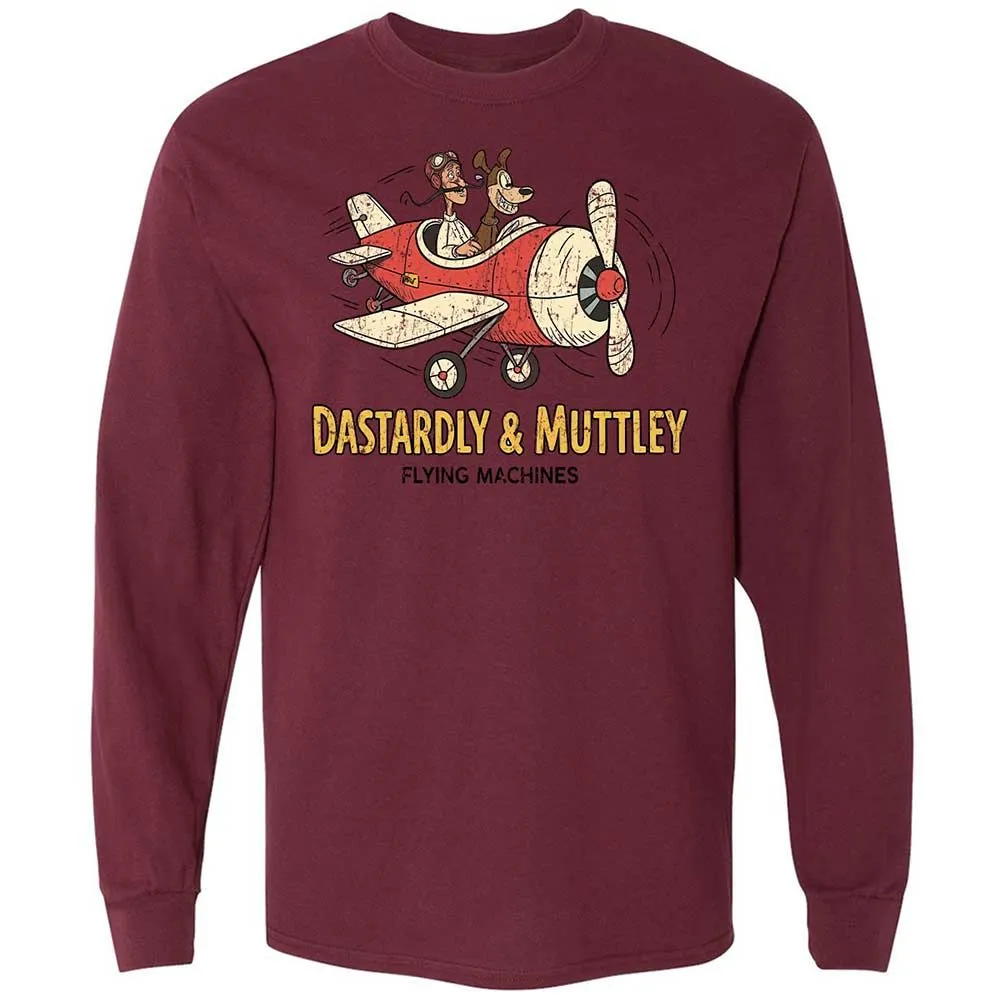 Long Sleeve T-Shirt - UMW8VN6X - Maroon - 16