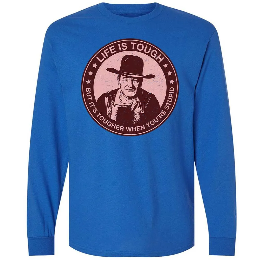 Long Sleeve T-Shirt - E6ZMKBBC - Royal - 7