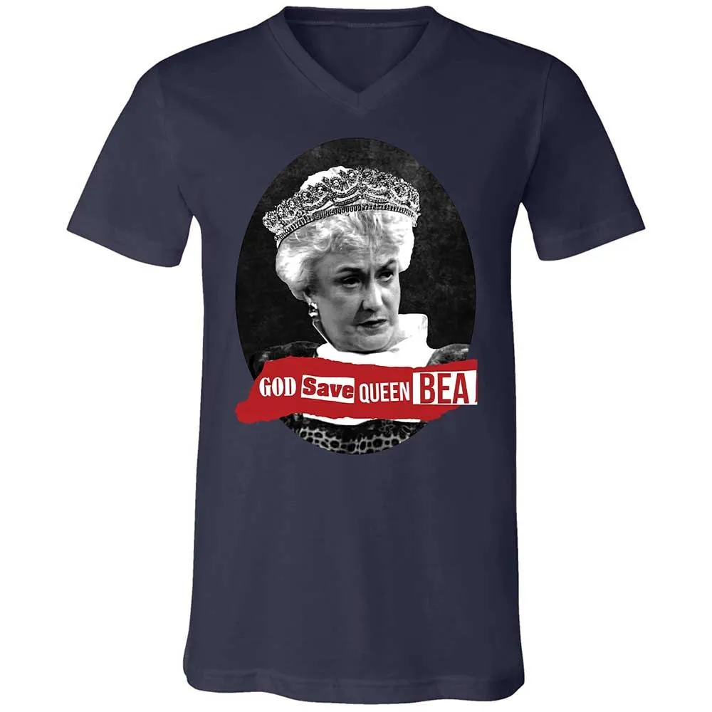 God Save Queen Bea - Navy - 12