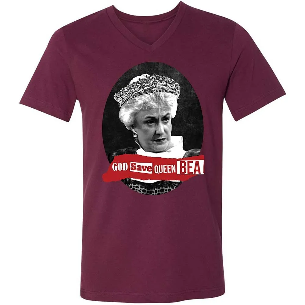 God Save Queen Bea - Maroon - 14