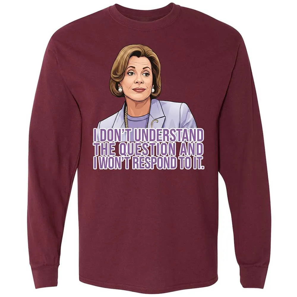 Long Sleeve T-Shirt - KYNCMRMJ - Maroon - 16