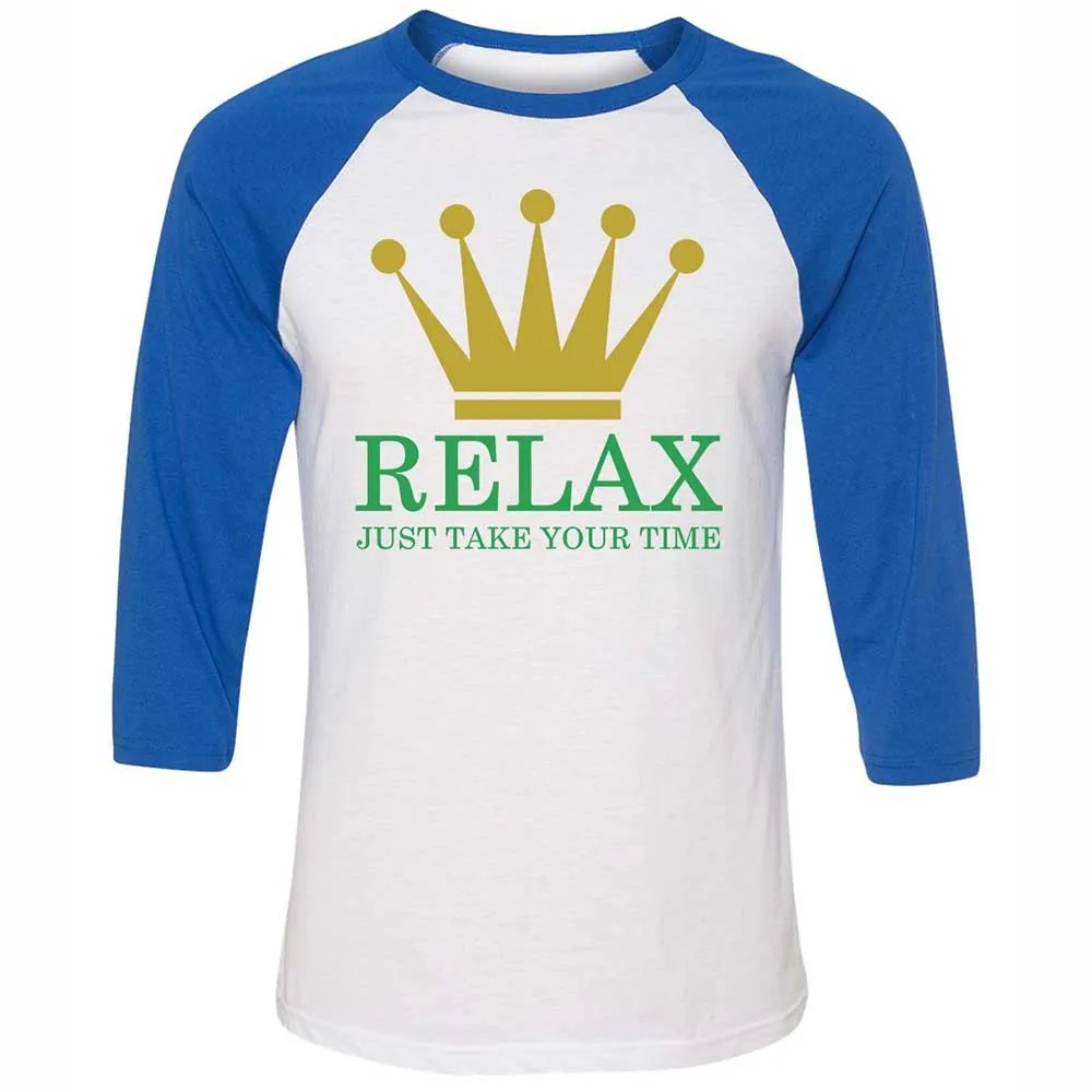 Relax Just Take Your Time - White/True Royal - 10