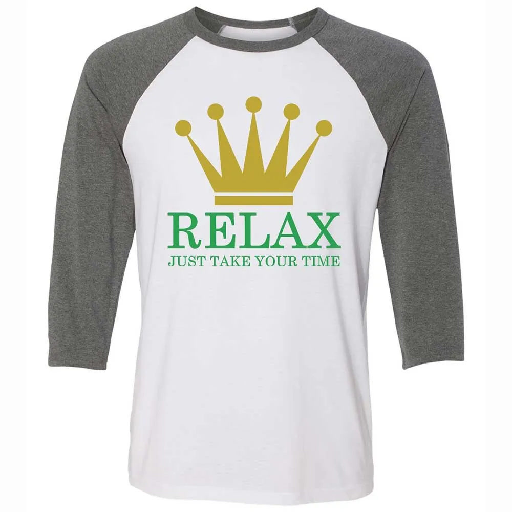 Relax Just Take Your Time - White/Deep Heather - 11