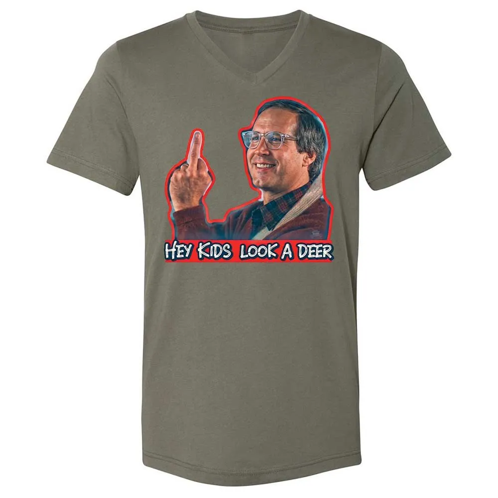 Hey Kids, Look a Deer - Military Green - 15