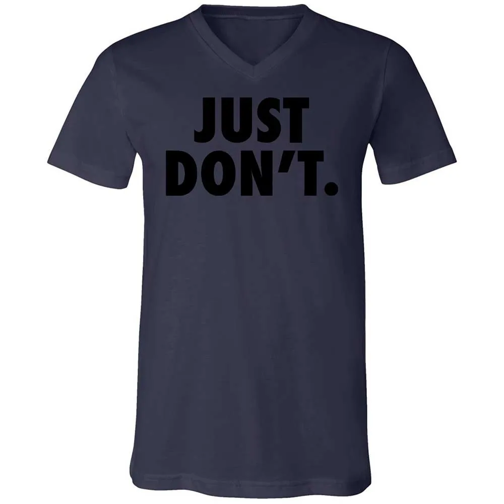 Just Don't. - Navy - 12