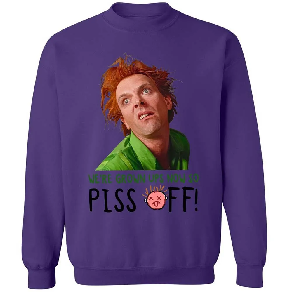 We're Grown Ups Now So Piss Off - Purple - 10
