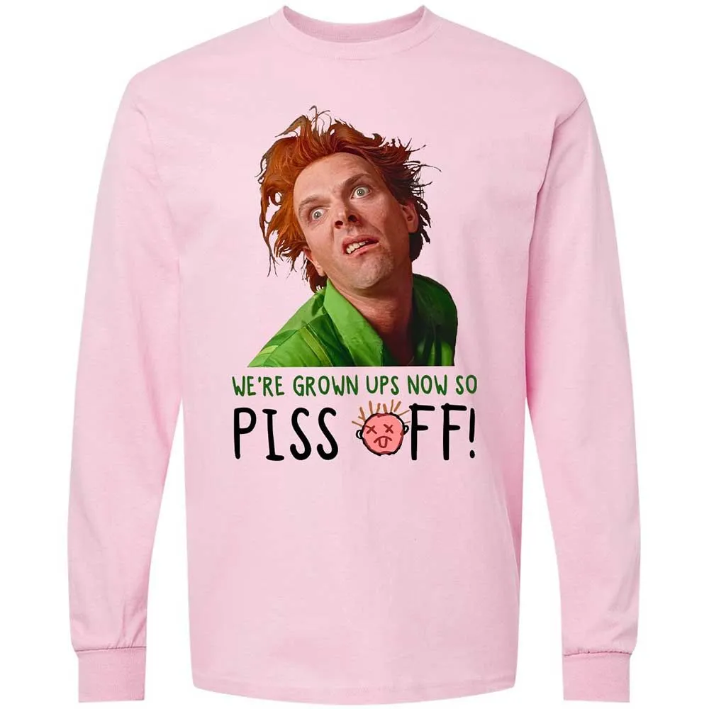 We're Grown Ups Now So Piss Off - Light Pink - 6