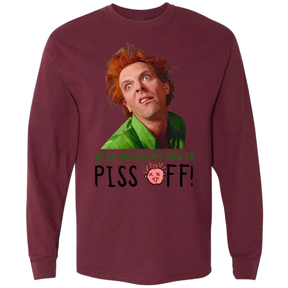 We're Grown Ups Now So Piss Off - Maroon - 16