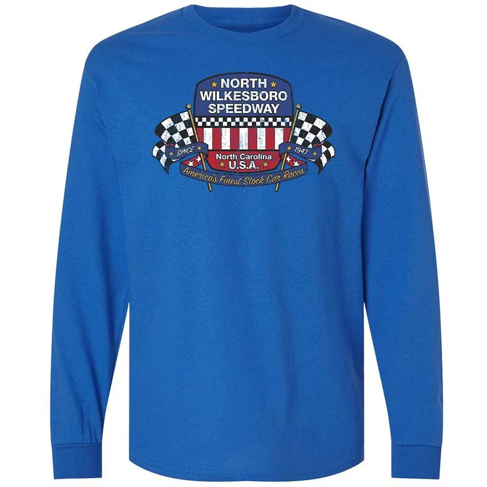 Long Sleeve T-Shirt - J9VMHLNY - Royal - 7