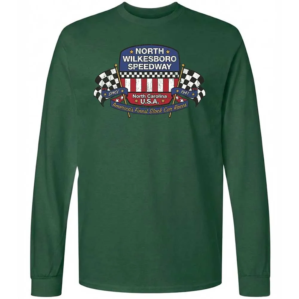 Long Sleeve T-Shirt - J9VMHLNY - Forest Green - 14