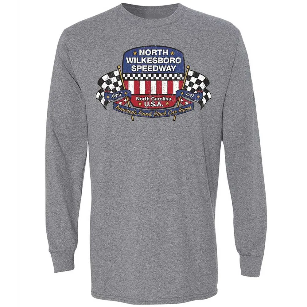 Long Sleeve T-Shirt - J9VMHLNY - Graphite Heather - 18