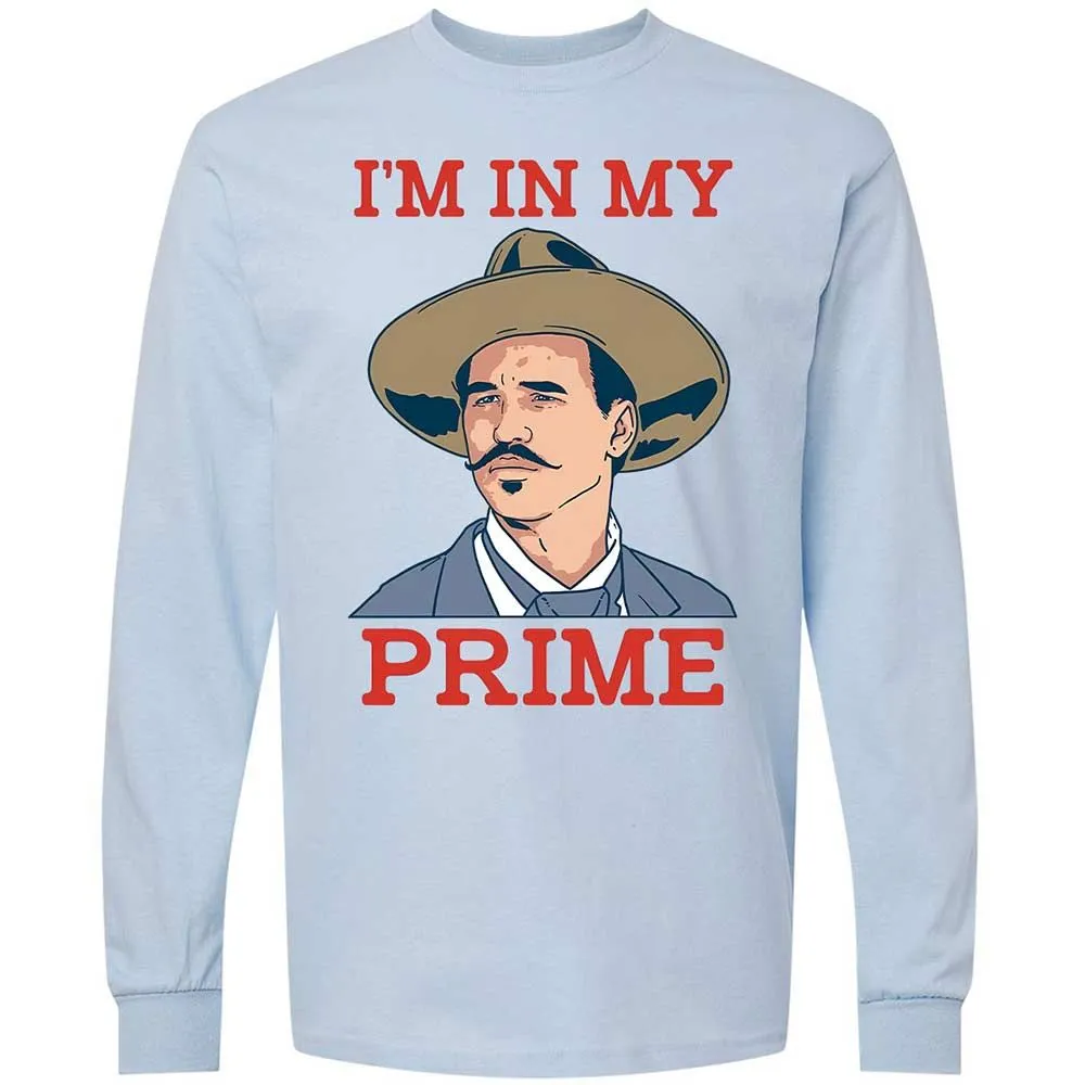 Long Sleeve T-Shirt - HJMHSQ6L - Light Blue - 4