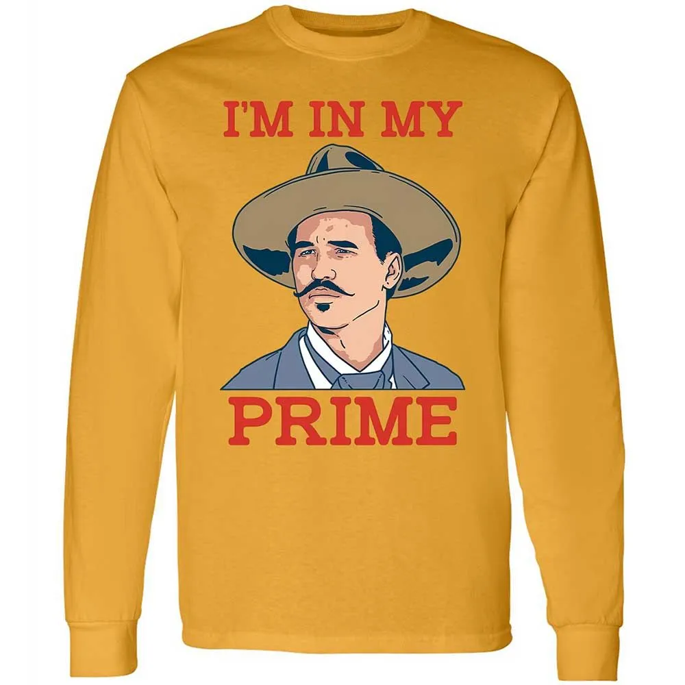 Long Sleeve T-Shirt - HJMHSQ6L - Gold - 10