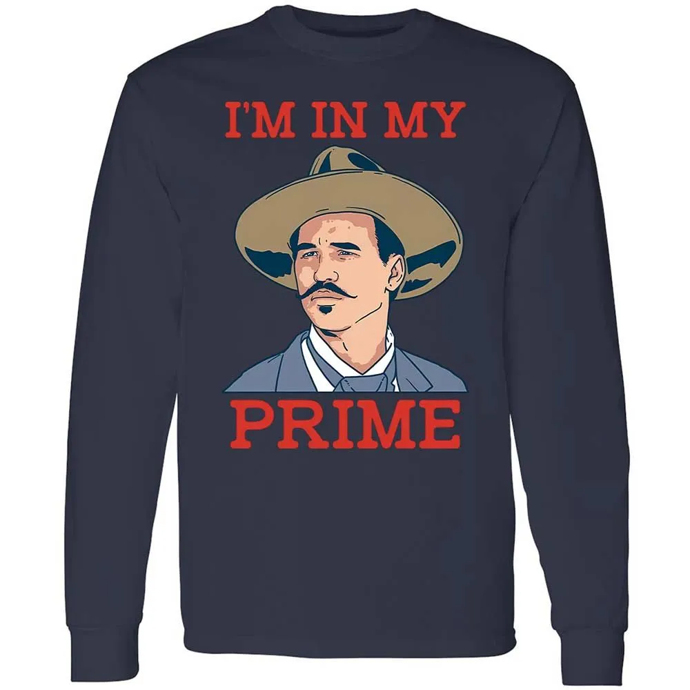 Long Sleeve T-Shirt - HJMHSQ6L - Navy - 13