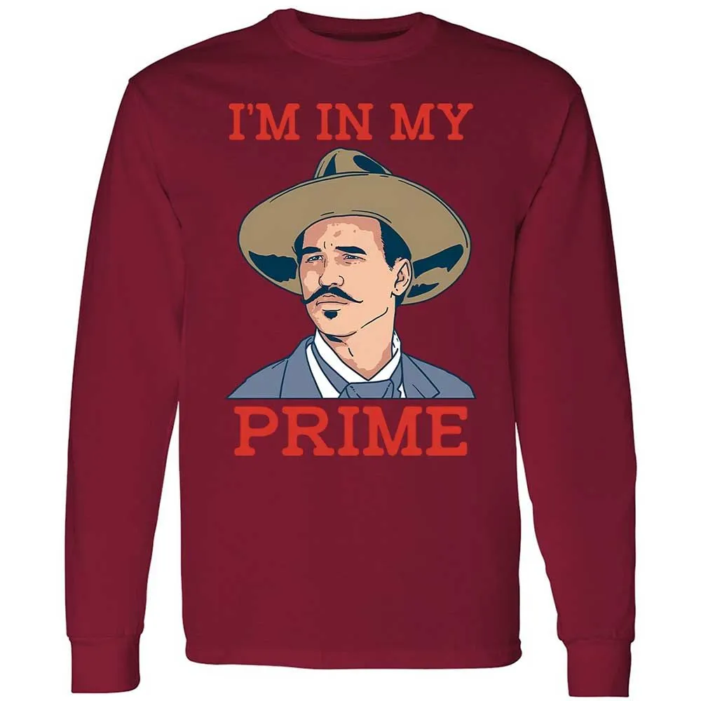 Long Sleeve T-Shirt - HJMHSQ6L - Cardinal Red - 17