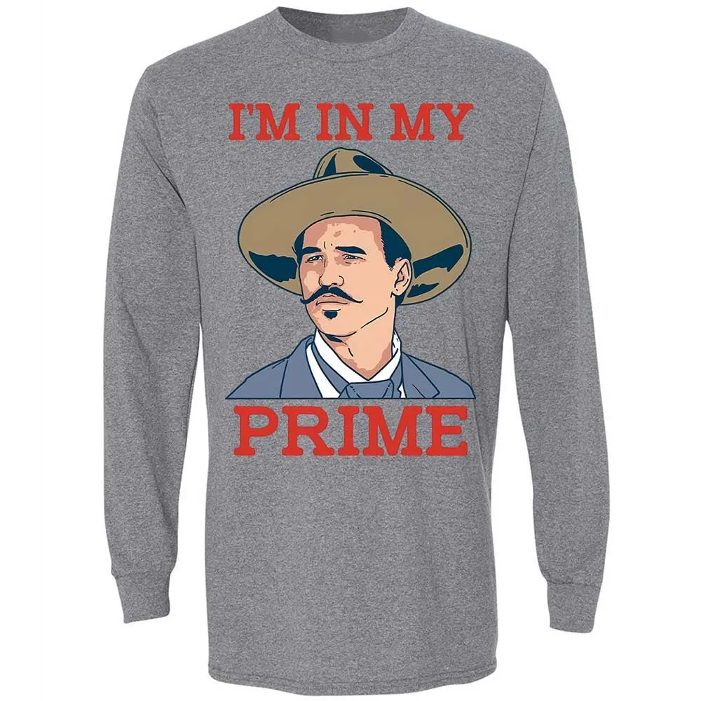 Long Sleeve T-Shirt - HJMHSQ6L - Graphite Heather - 18