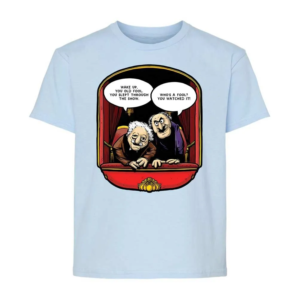 Statler and Waldorf (Wake Up) - Light Blue - 3