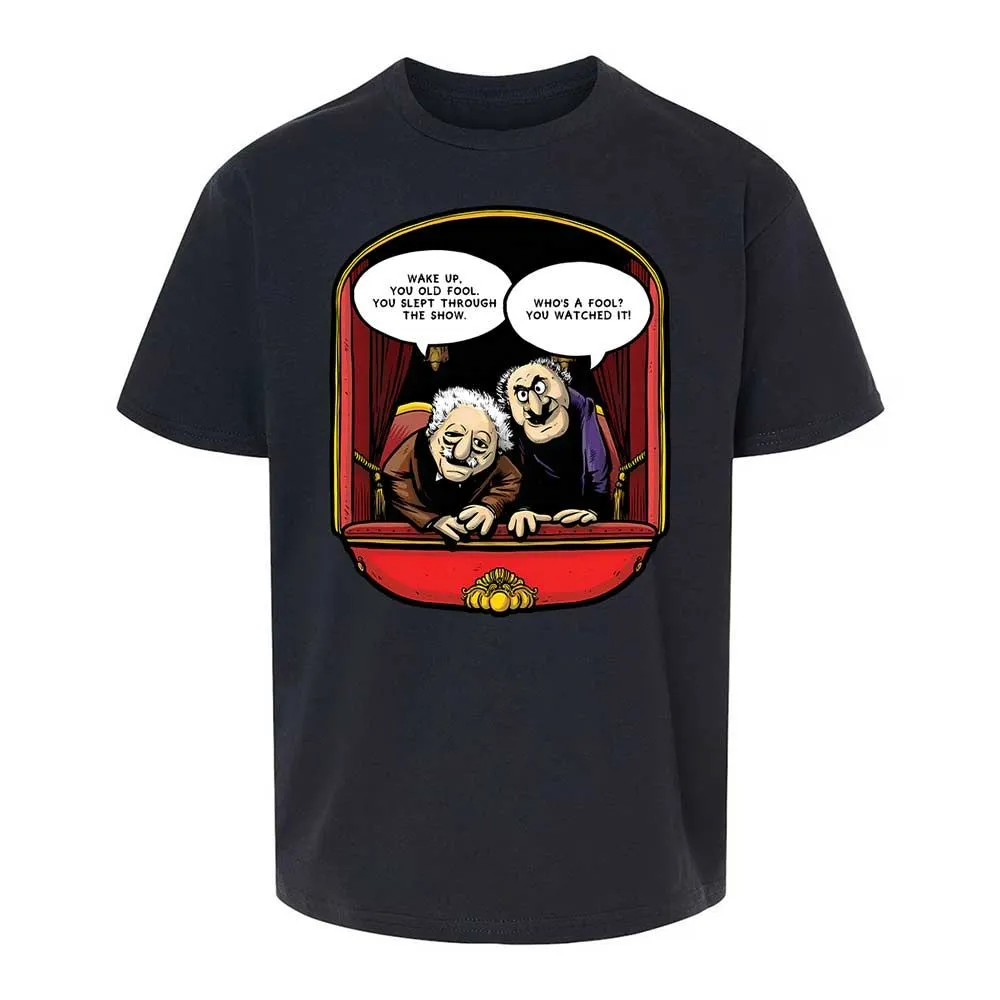 Statler and Waldorf (Wake Up) - Black - 7