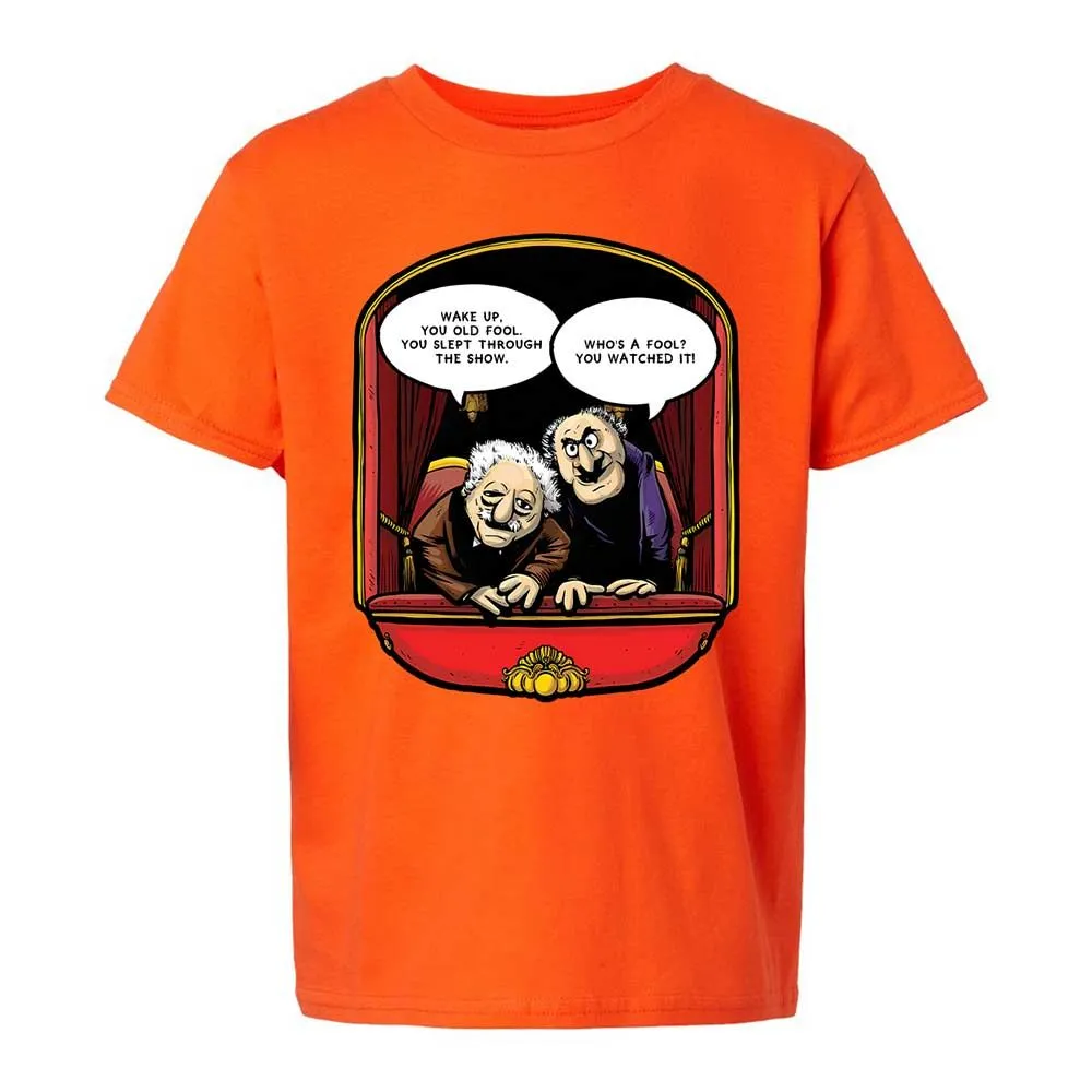 Statler and Waldorf (Wake Up) - Orange - 13