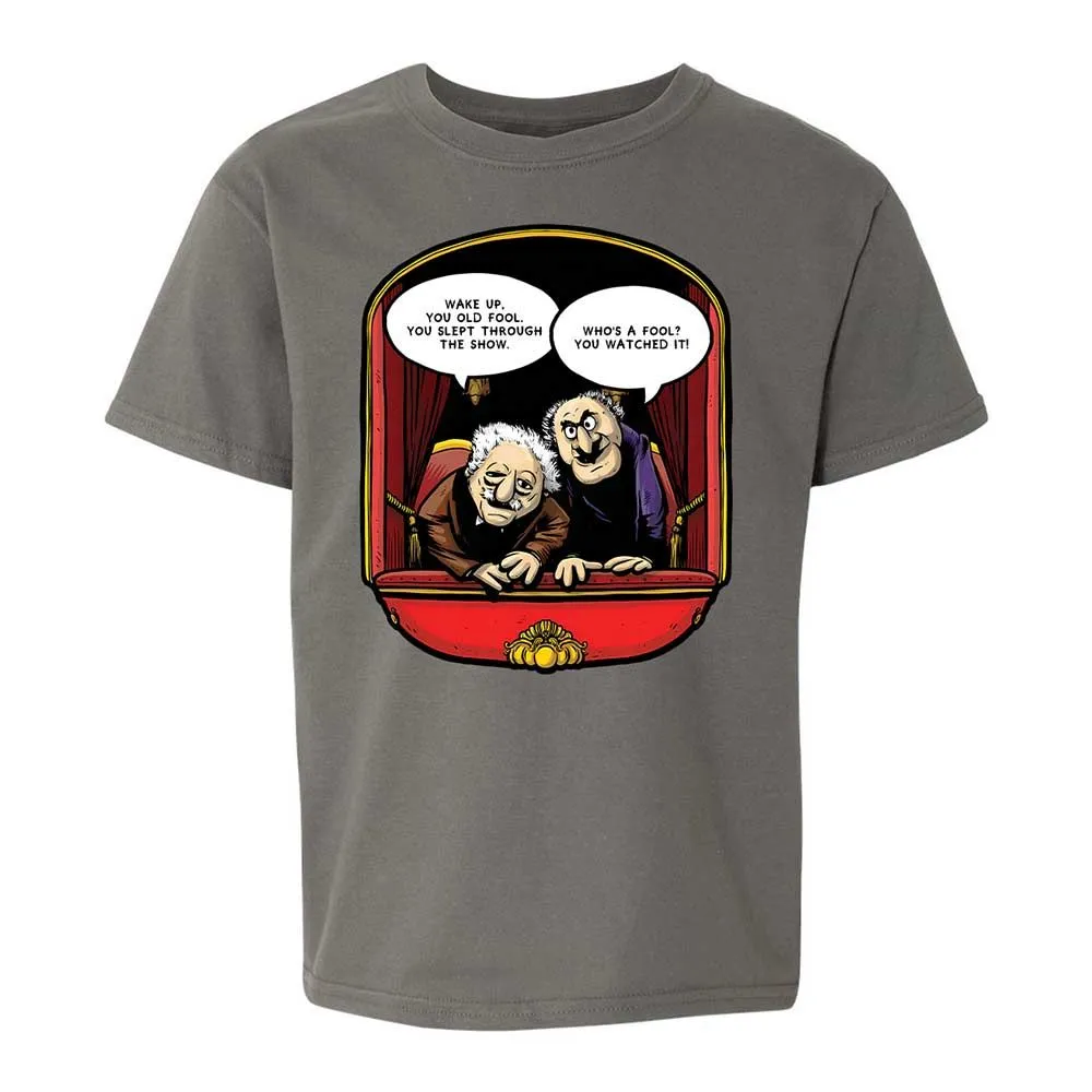 Statler and Waldorf (Wake Up) - Charcoal - 17