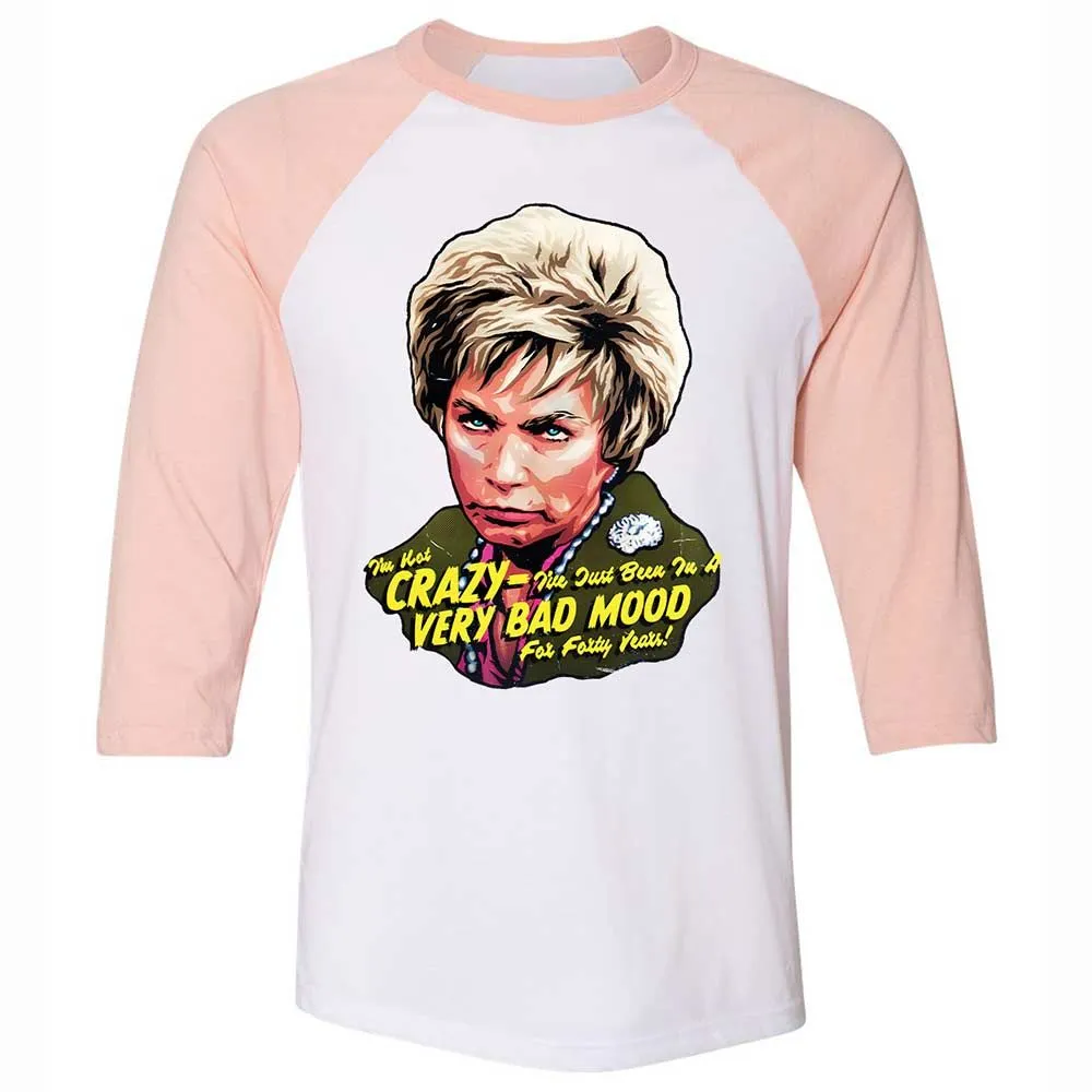 Unisex 3/4 Baseball Tee - AL11241Z - White/Heather Peach - 5