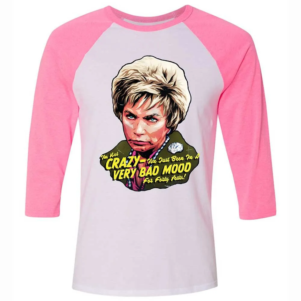 Unisex 3/4 Baseball Tee - AL11241Z - White/Neon Pink - 12