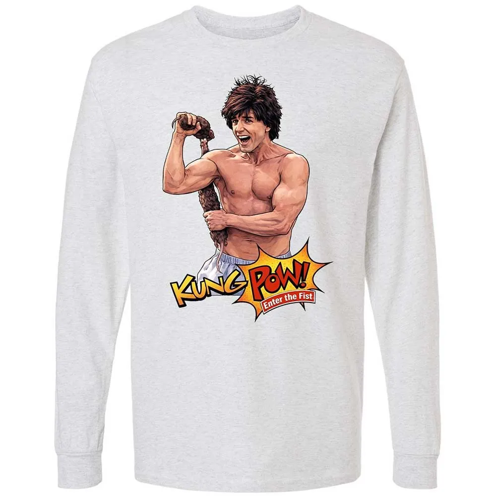Long Sleeve T-Shirt - TFX38QZ1 - Ash - 2