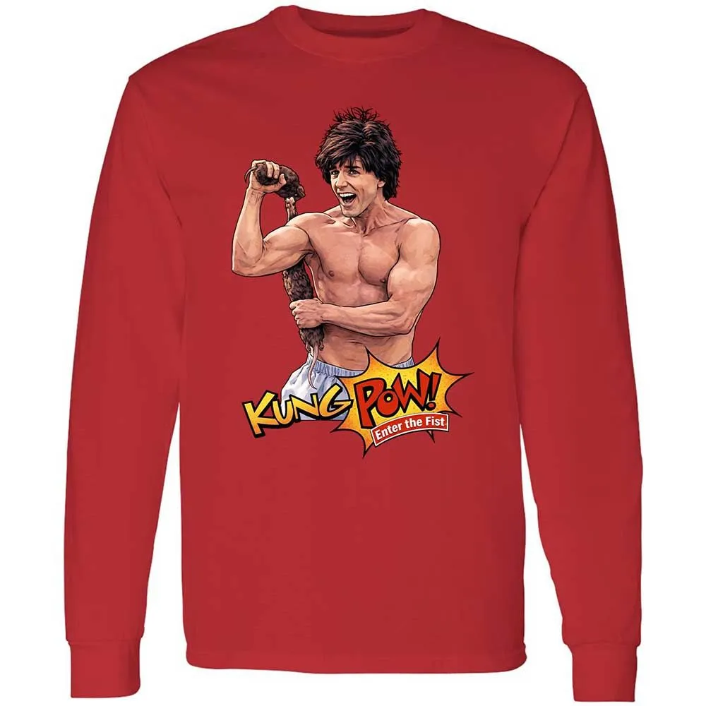 Long Sleeve T-Shirt - TFX38QZ1 - Red - 8