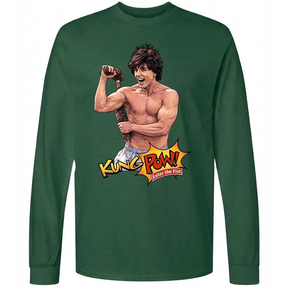 Long Sleeve T-Shirt - TFX38QZ1 - Forest Green - 14