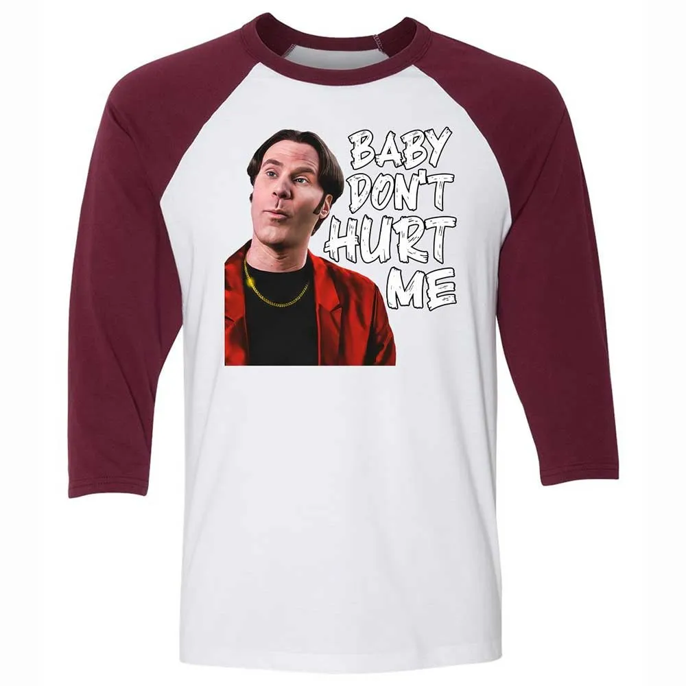 Baby Don't Hurt Me - White/Maroon - 7
