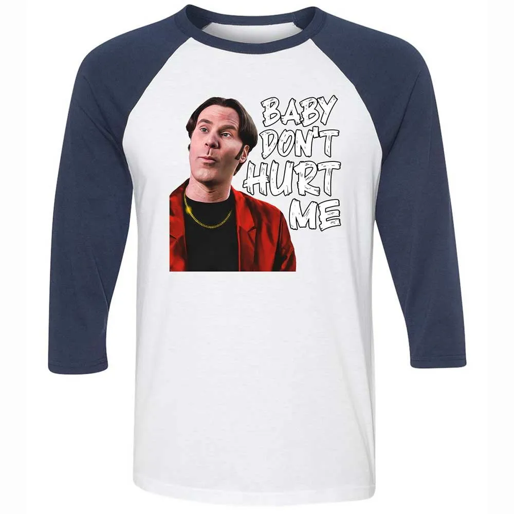 Baby Don't Hurt Me - White/Navy - 8
