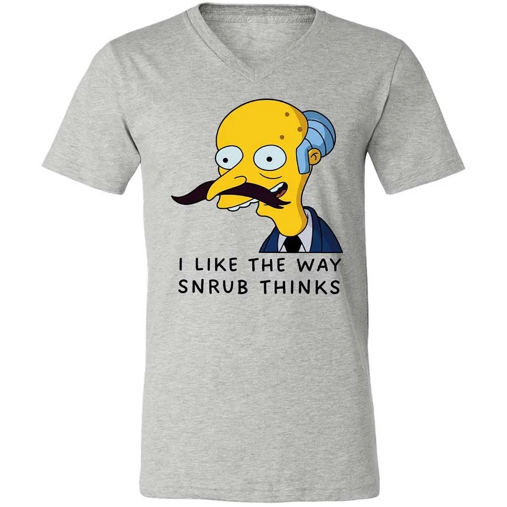 I Like the Way Snrub Thinks - Athletic Heather - 2