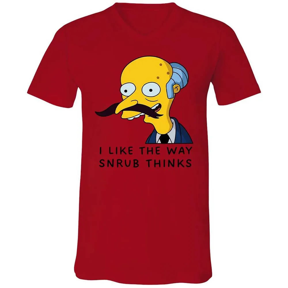 I Like the Way Snrub Thinks - Red - 5