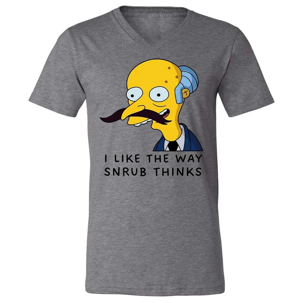 I Like the Way Snrub Thinks - Deep Heather - 9