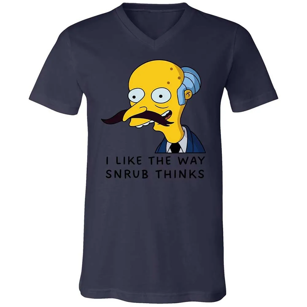 I Like the Way Snrub Thinks - Navy - 12