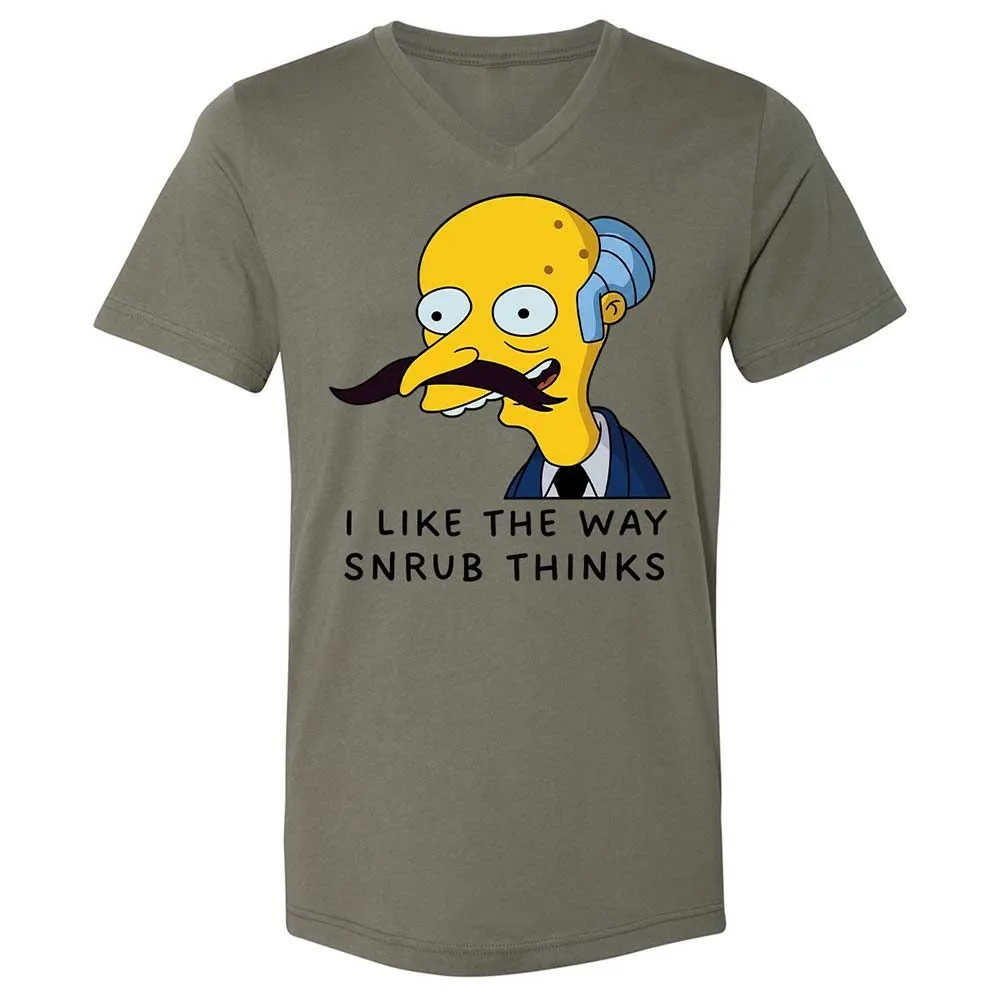 I Like the Way Snrub Thinks - Military Green - 15