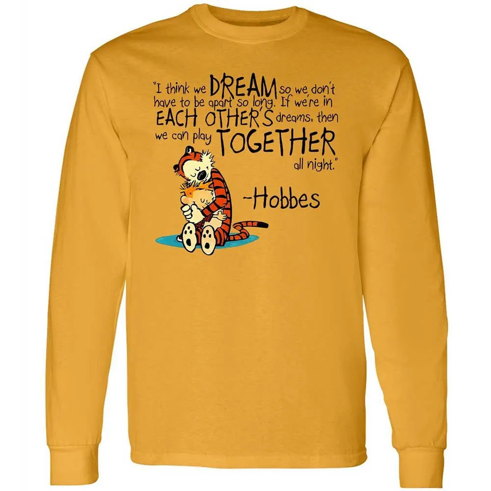 Calvin Hobbes Dreams - Gold - 10