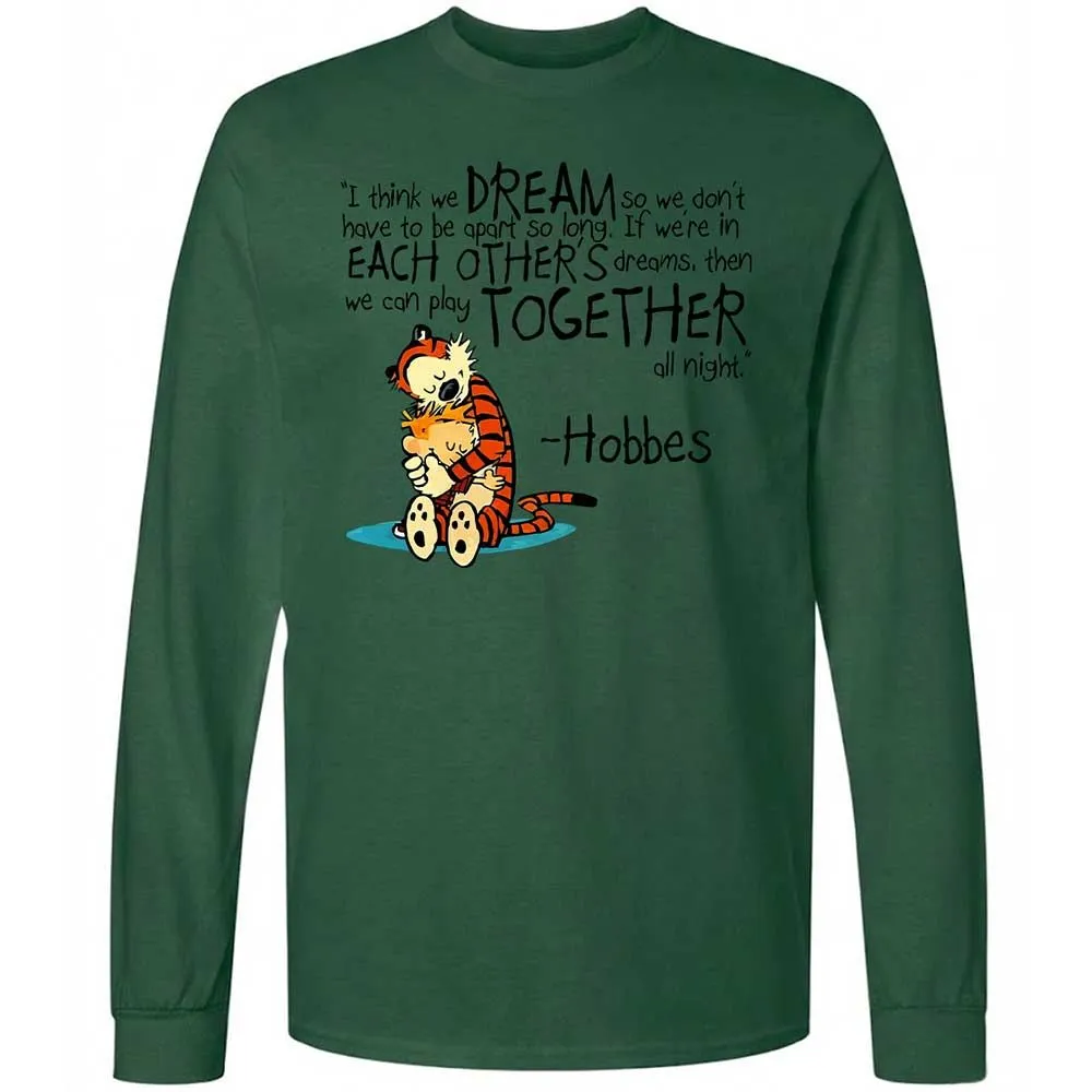 Calvin Hobbes Dreams - Forest Green - 14