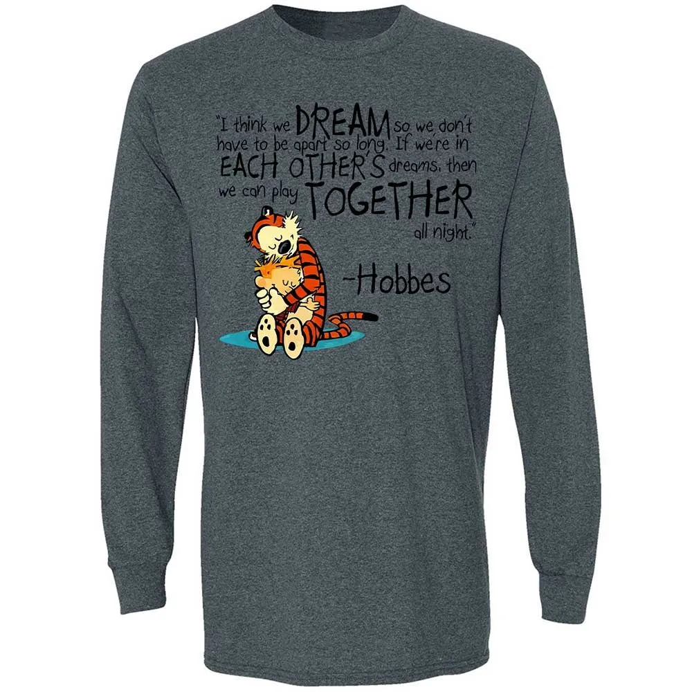 Calvin Hobbes Dreams - Dark Heather - 15