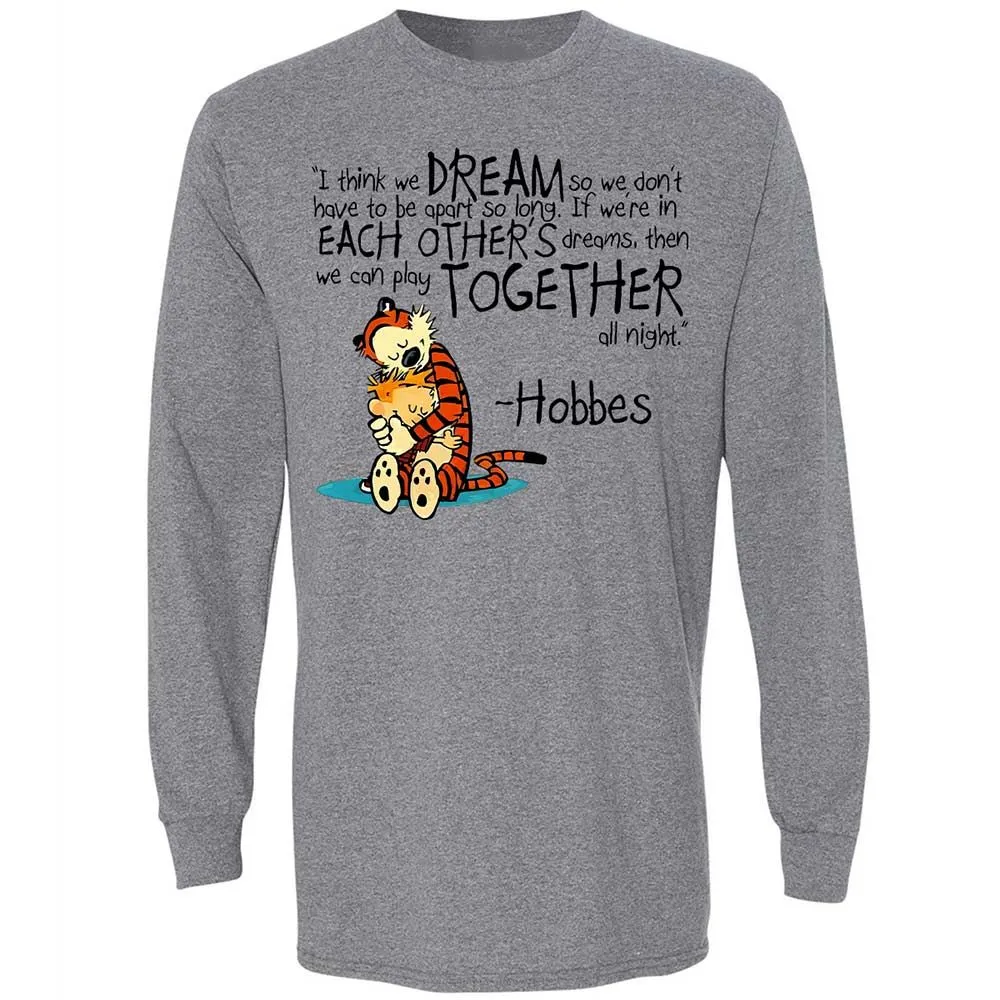 Calvin Hobbes Dreams - Graphite Heather - 18