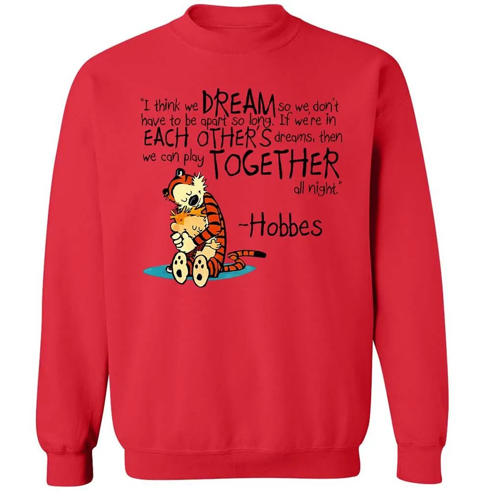 Calvin Hobbes Dreams - Red - 9