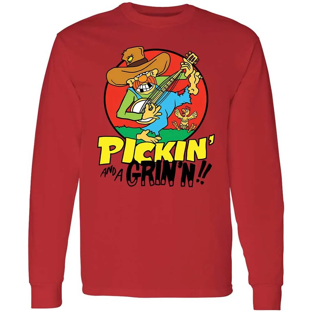 Pickin' and a Grinnin - Red - 8