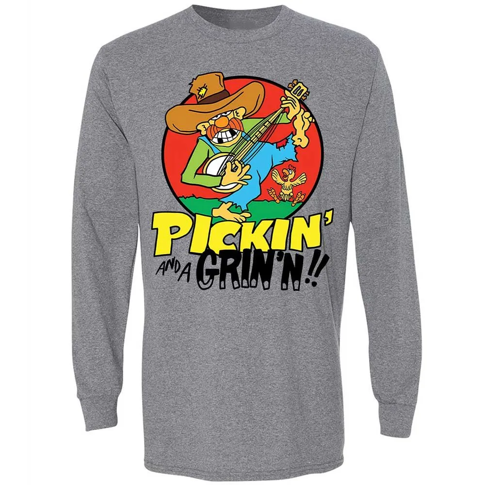 Pickin' and a Grinnin - Graphite Heather - 18