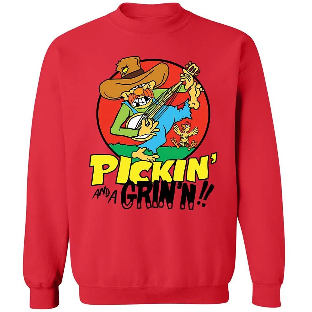 Pickin' and a Grinnin - Red - 9